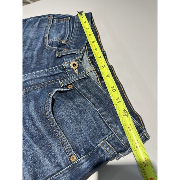 Lucky Brand 28x32 121 Heritage Slim Fit Jeans Dark Wash Denim Mens - Picture 3 of 5